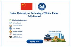 Dalian University of Technology in China Fully Funded