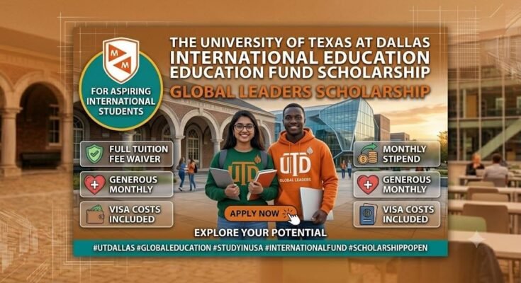 International Education Fund Scholarship - The University of Texas at Dallas