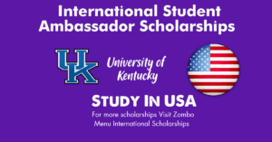 International Student Ambassador Scholarships