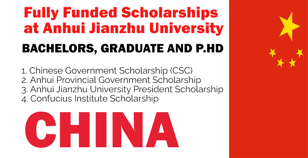 Fully Funded Scholarships at Anhui Jianzhu University