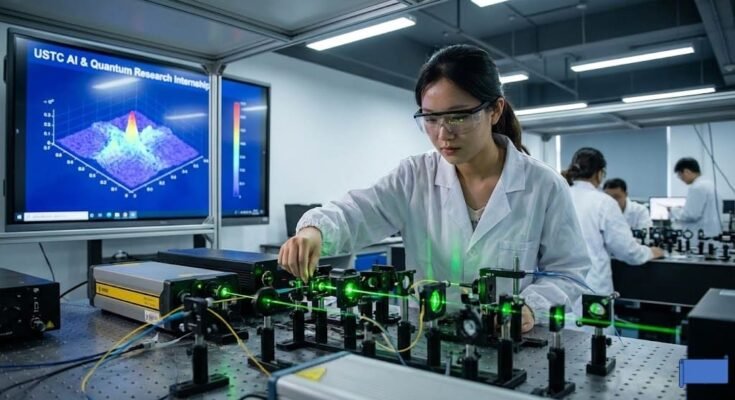 USTC Research Internships in China without IELTS